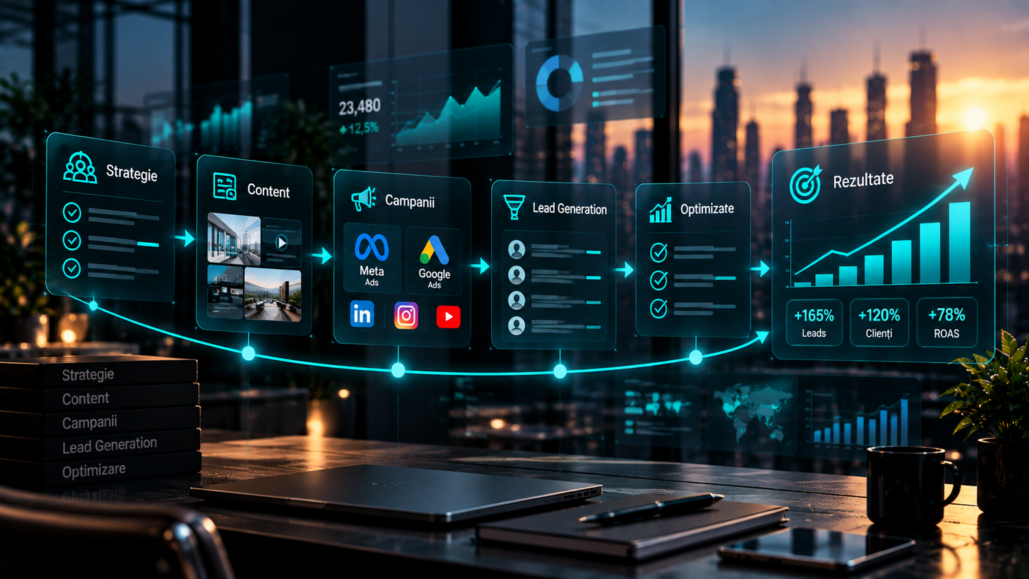 Lansare strategii si campanii automate 